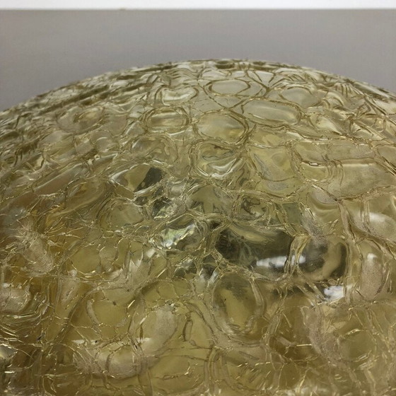 Image 1 of Applique vintage en verre et métal pour Doria Lights, Allemagne 1970