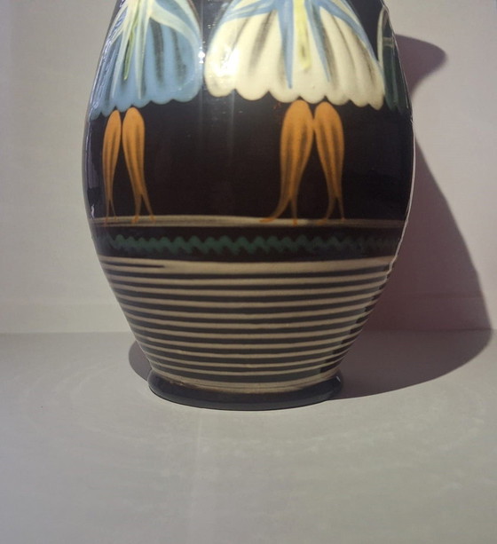 Image 1 of Vase Art-Déco, art populaire slovaque, sans dommage