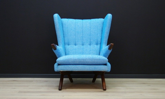 Image 1 of Fauteuil en teck, Design danois, 1960S, Designer : Svend Skipper