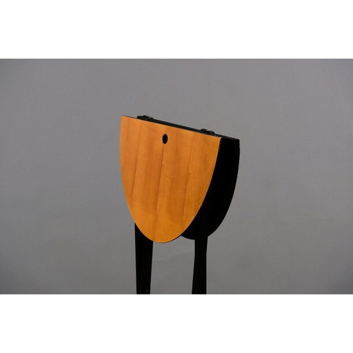 Table d'appoint vintage en hêtre par Romeo Sozzi, Italie 1970