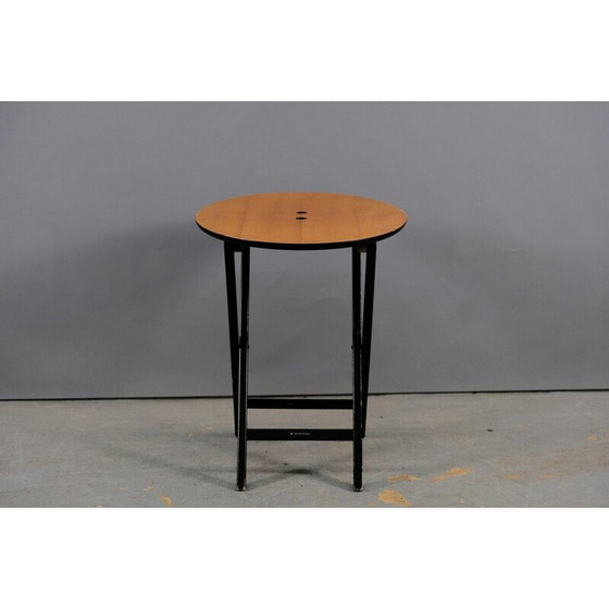 Image 1 of Table d'appoint vintage en hêtre par Romeo Sozzi, Italie 1970