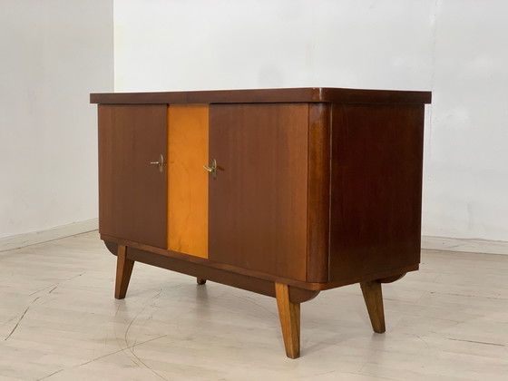 Image 1 of Mid Century commode armoire vintage