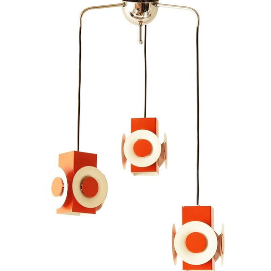 Image 1 of Lustre cascade vintage de Raak 1970