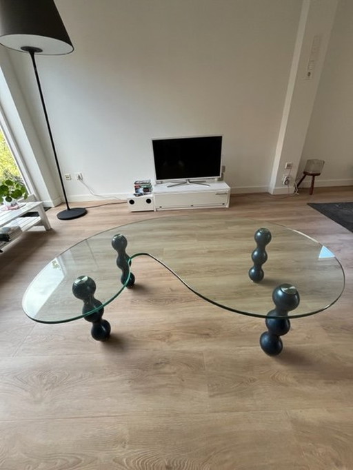 Table basse en verre Leolux Zygo