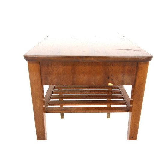 Image 1 of Table de chevet vintage en acajou, Suède 1950