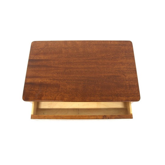 Image 1 of Table de chevet vintage en acajou, Suède 1950