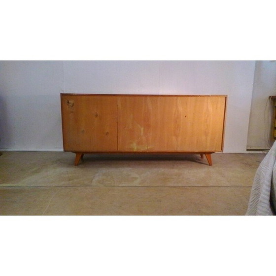 Image 1 of Commode rétro vintage en bois et chêne teinté par Jiří Jiroutka, 1950