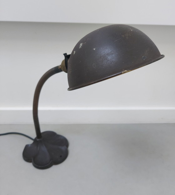 Image 1 of Lampe de bureau antique des années 1940