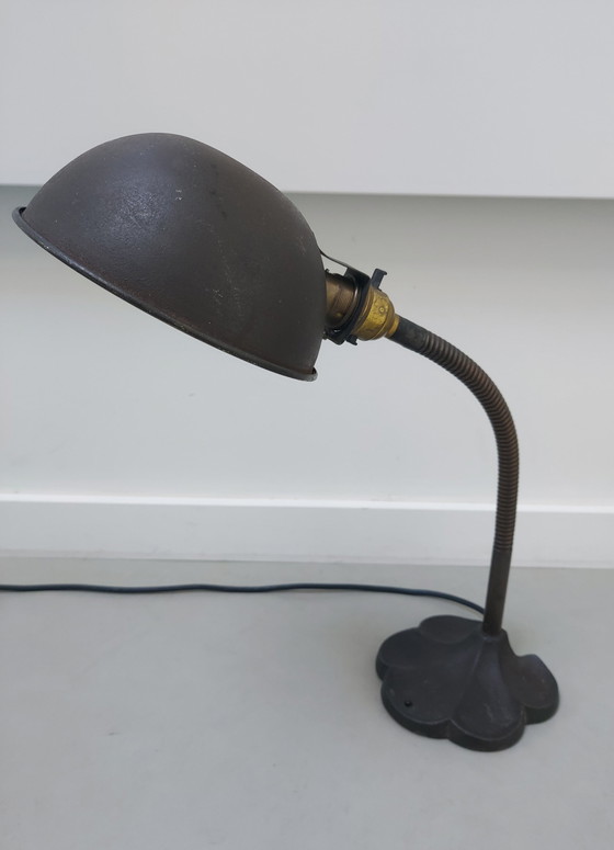 Image 1 of Lampe de bureau antique des années 1940