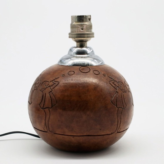 Image 1 of Lampe vintage en céramique Art-Déco, 1930