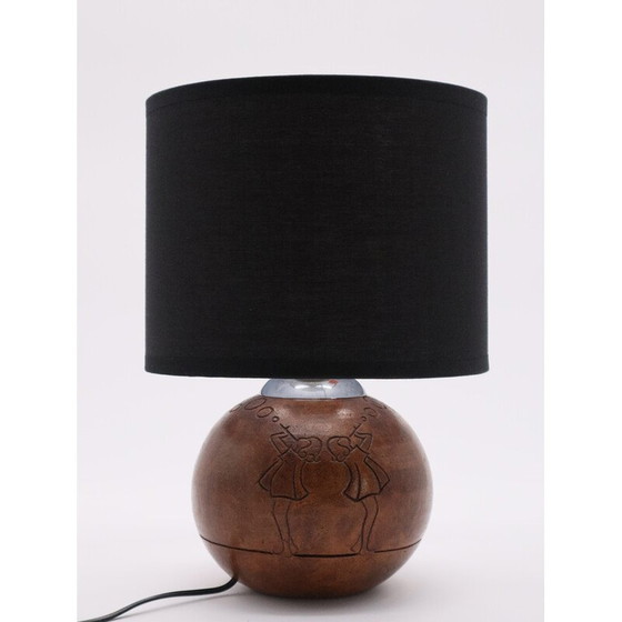 Image 1 of Lampe vintage en céramique Art-Déco, 1930