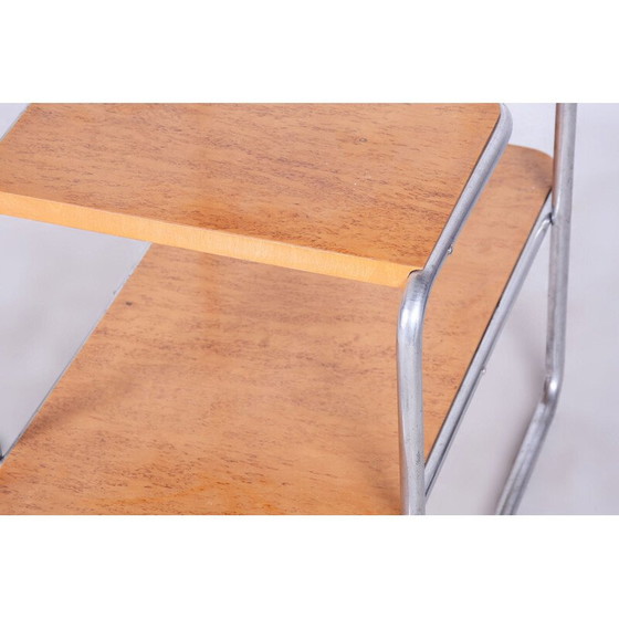 Image 1 of Paire d'étagères Bauhaus vintage par Arnošt Beck pour Robert Slezák, Tchécoslovaquie 1930