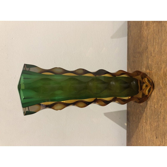 Image 1 of Vase en verre vintage, Italie 1960