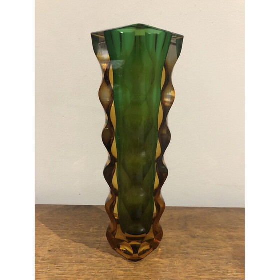 Image 1 of Vase en verre vintage, Italie 1960