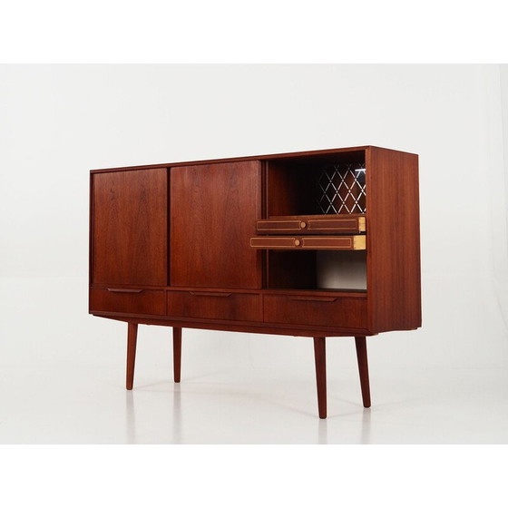 Image 1 of Buffet haut vintage en teck par E.W. Bach, 1960s