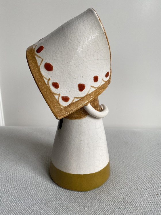 Image 1 of Femme scandinave en pierre émaillée des années 1960