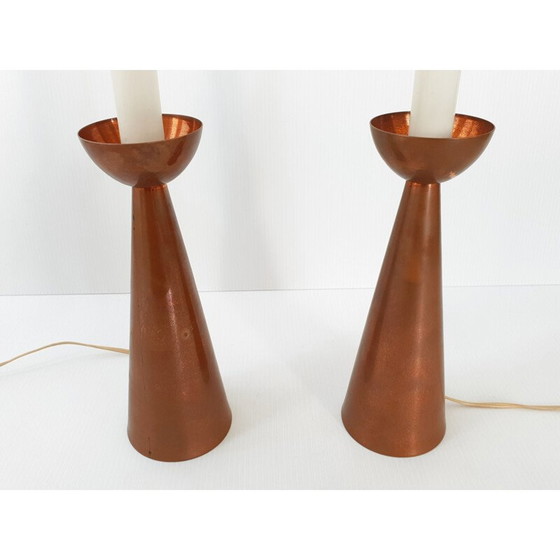 Image 1 of Paire de lampes M.D. 1960