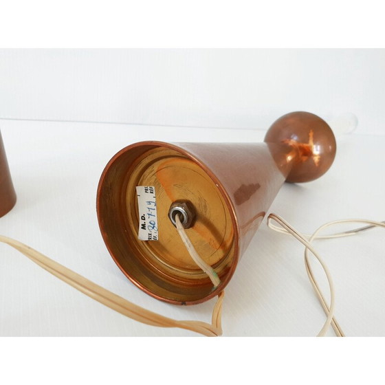 Image 1 of Paire de lampes M.D. 1960