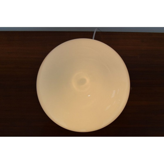 Image 1 of Lampe de table vintage en verre par Valasske Mezirici 1970