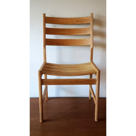 Image 1 of Chaise d'appoint vintage en chêne par Kurt Ostervig pour Kp Mobler, 1950