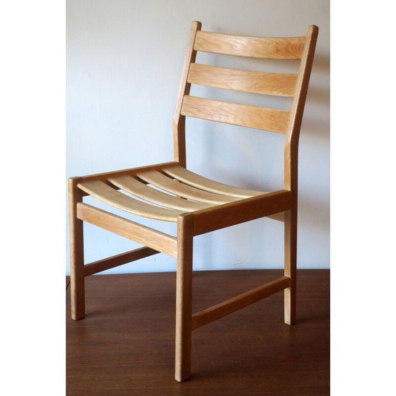 Image 1 of Chaise d'appoint vintage en chêne par Kurt Ostervig pour Kp Mobler, 1950
