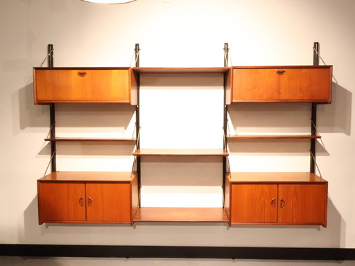 Grand système mural vintage Louis Van Teeffelen