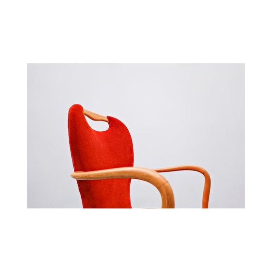 Image 1 of Ensemble de 8 chaises et 2 fauteuils vintage, Italie années 1950