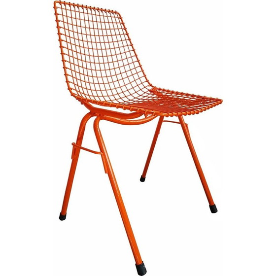 Image 1 of Accueil Chaise en acier par Henryk Sztaba pour PSS Spolem - 1970