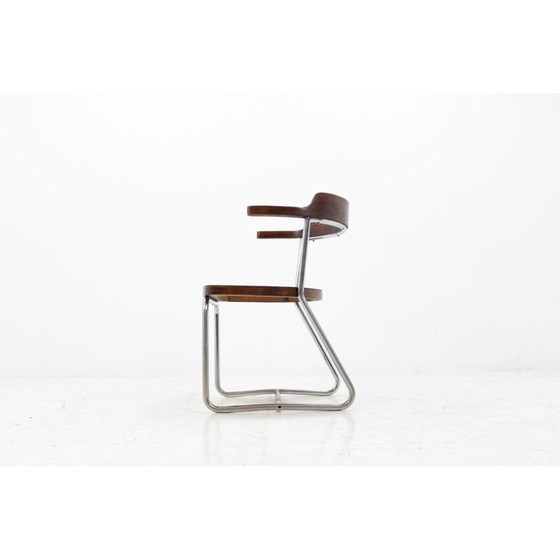 Image 1 of Chaise vintage en bois et métal "K16", 1930