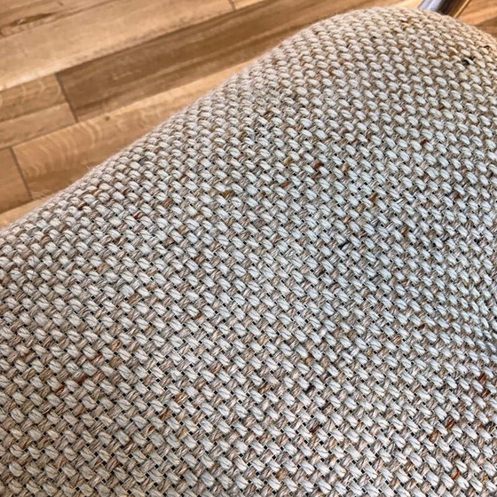 Image 1 of Chaise vintage en aluminium et laine par Strafor