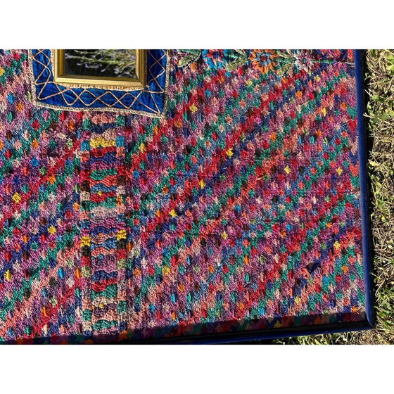 Tapis indien multicolore vintage, 1970 – Peintures et dessins (photo 13 of 13)