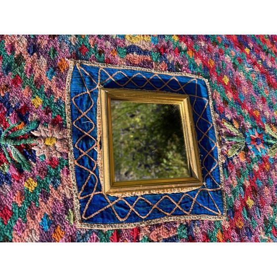Tapis indien multicolore vintage, 1970 – Peintures et dessins (photo 8 of 13)