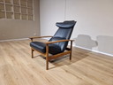 60S Sven Ivar Dysthe - Fauteuil Lounge - Noir -Dokka Møbler