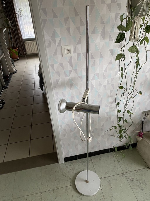 Lampadaire Vintage Chrome Kaiser Leuchten