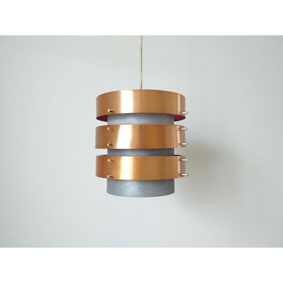 Image 1 of Lampe suspendue vintage par Jo Hammerborg, Danemark 1970