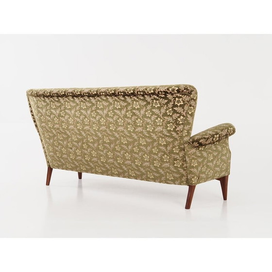Image 1 of Canapé scandinave vintage en tissu jacquard par Fritz Hansen, 1970