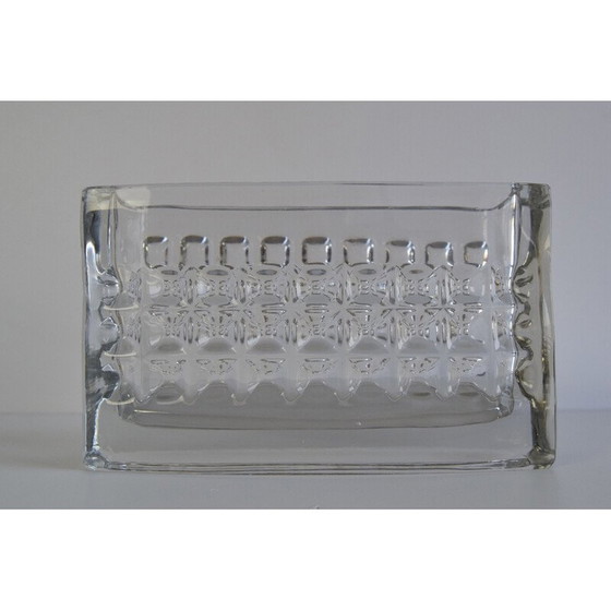 Image 1 of Vase en verre vintage par Rudolf Jurnikl pour Rudolfova Hut, Tchécoslovaquie, années 1960