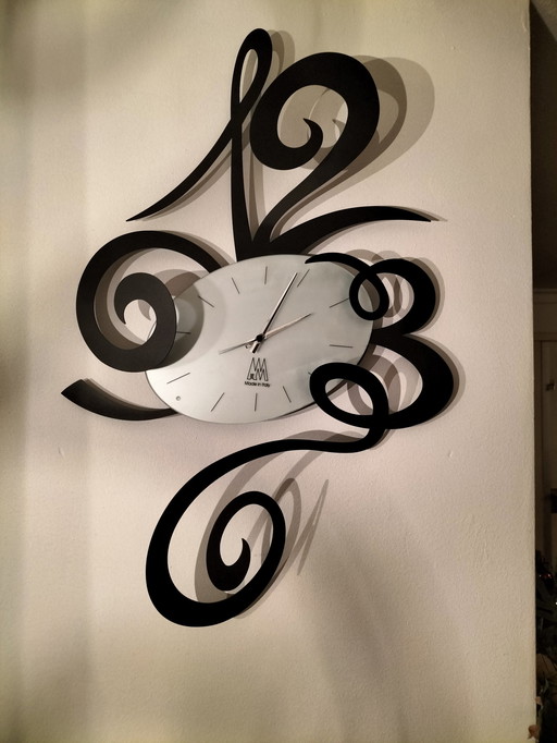 Horloge murale design italienne Arti & Mestieri