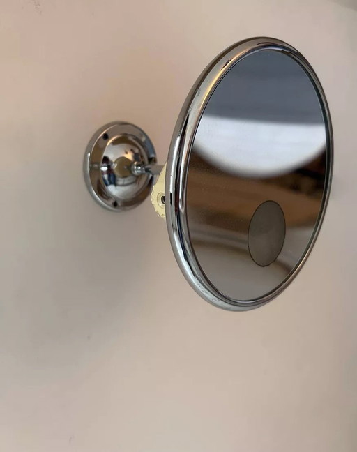 Miroir Vintage Orientable Chromé