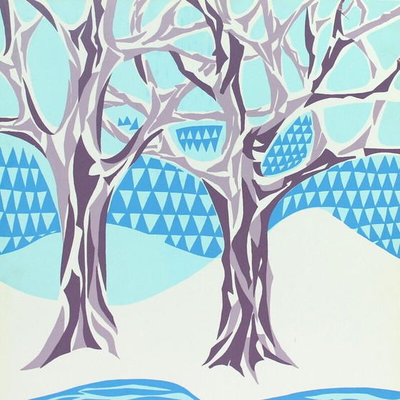 Image 1 of Art mural vintage en plastique coloré, Tchécoslovaquie 1960