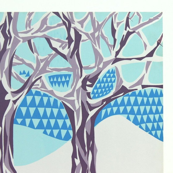 Image 1 of Art mural vintage en plastique coloré, Tchécoslovaquie 1960