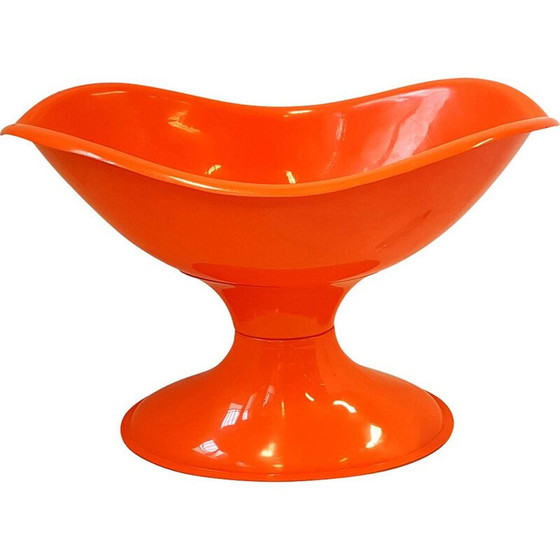 Image 1 of Berceau vintage en plastique orange