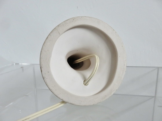 Image 1 of Lampe En Céramique Blanc Mat, France, 1960