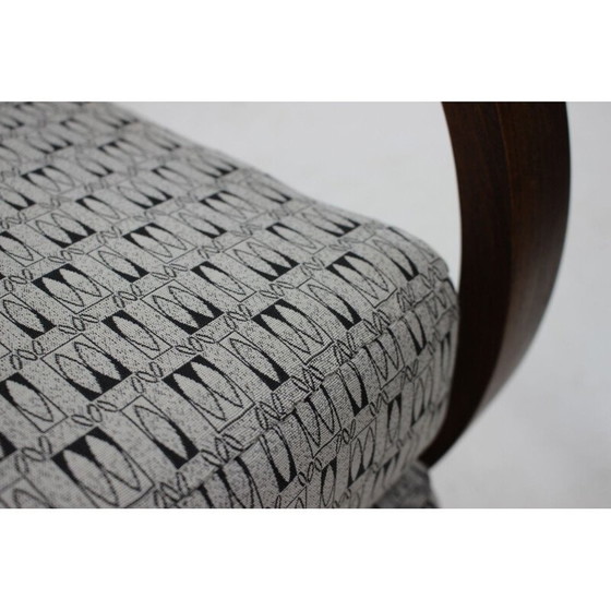 Image 1 of Chaise longue réglable Vintage Art Deco, Tchécoslovaquie 1930