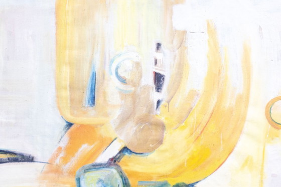 Image 1 of André Klumb Pour Maison Jansen. Huile Sur Toile. Années 1970.