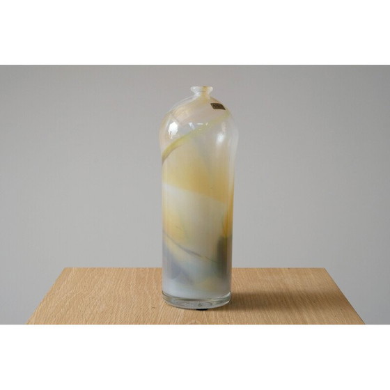 Image 1 of Soliflore vintage en verre Ateljé de Bertil Vallien, 1970