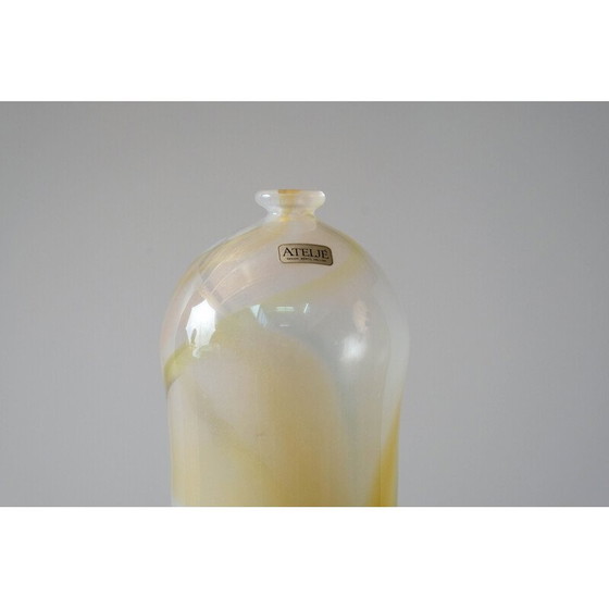 Image 1 of Soliflore vintage en verre Ateljé de Bertil Vallien, 1970