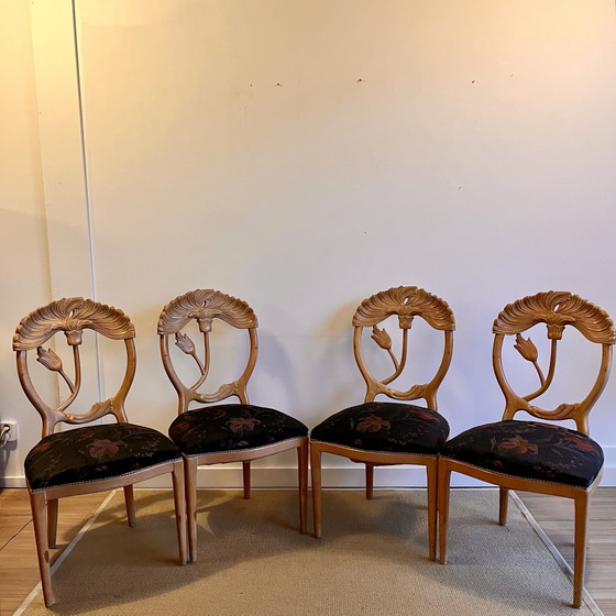 Image 1 of 4 Chaises de salle à manger Phyllis Morris Mid Century