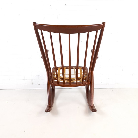 Image 1 of Fauteuil à bascule vintage Frank Reenskaug Bramin