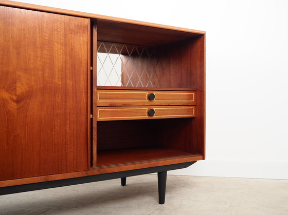 Image 1 of Buffet en teck, design danois, années 1960, designer : E.W. Bach